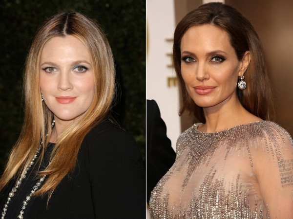 
	
	Angelina Jolie và Drew Barrymore cùng sinh năm 1975.